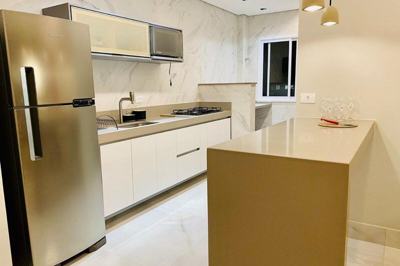 Luxo Em Ubatuba C/ Vista Montanha E Mar No Centro Apartment Luaran gambar