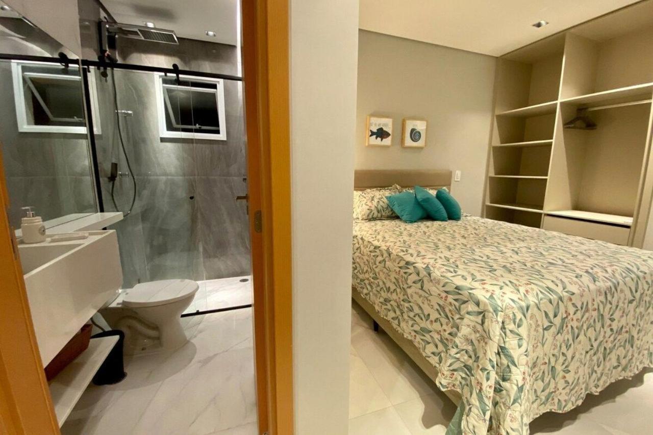 Luxo Em Ubatuba C/ Vista Montanha E Mar No Centro Apartment Luaran gambar